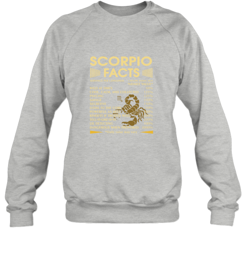 Zodiac Scorpio Facts Awesome Zodiac Sign Daily Value Sweatshirt