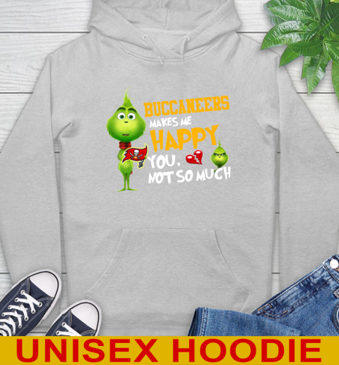 NFL Tampa Bay Buccaneers Makes Me Happy You Not So Much Grinch Football Sports Hoodie 6