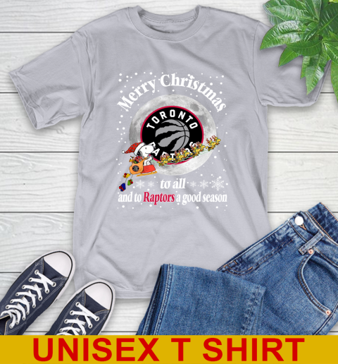 Toronto Raptors Merry Christmas To All And To Raptors A Good Season NBA Basketball Sports T-Shirt 5