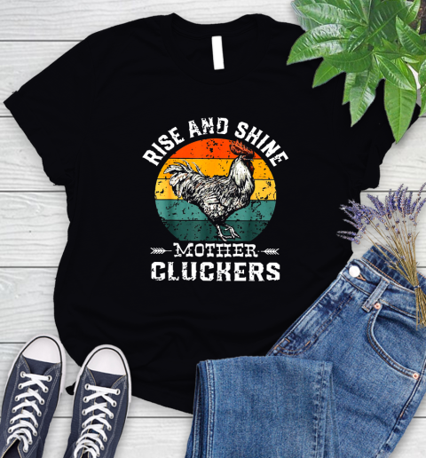 Rise And Shine Mother Cluckers Vintage Shirt 82