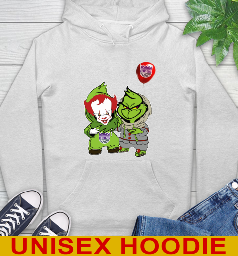 Sacramento Kings Baby Pennywise Grinch Christmas NBA Basketball Hoodie