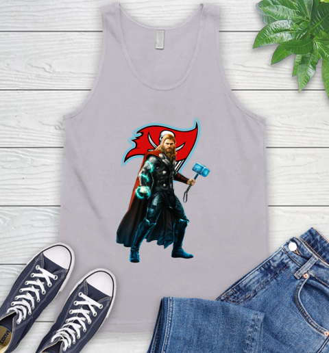 NFL Thor Avengers Endgame Football Tampa Bay Buccaneers Tank Top 4