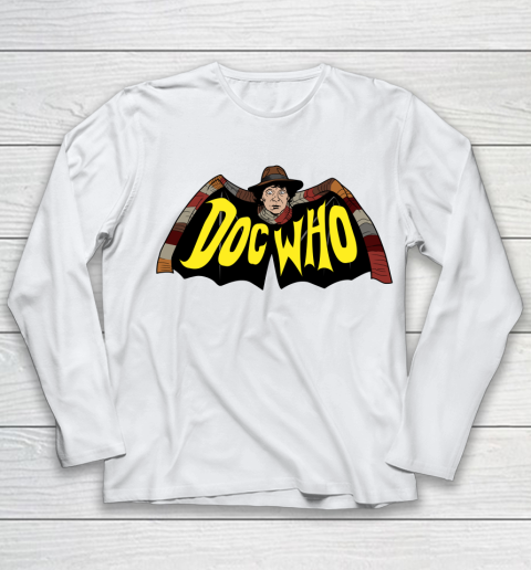 Doctor Who Shirt Doc Who Youth Long Sleeve