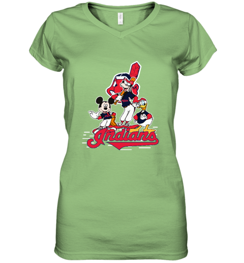 Cleveland Indians Mickey Mouse Donald Duck Goofy - Rookbrand