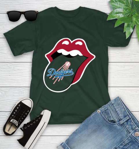 Los Angeles Dodgers MLB Baseball Lips I Root For My Team Adoring Fan 107
