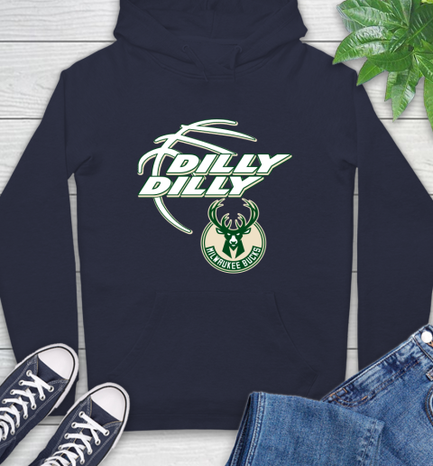 NBA Milwaukee Bucks Dilly Dilly Basketball Sports Hoodie 4
