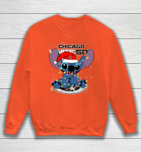 Chicago White Sox MLB noel stitch Baseball Christmas Sweatshirt 2