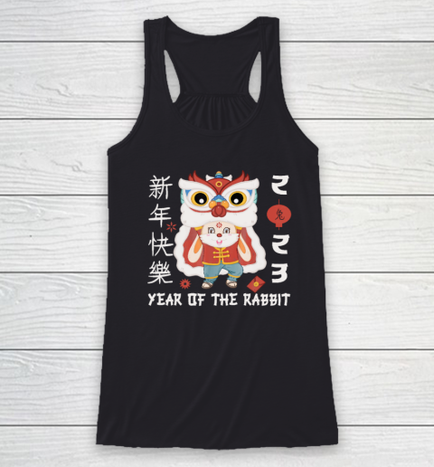 Happy Chinese New Year 2023 Year Of The Rabbit Racerback Tank