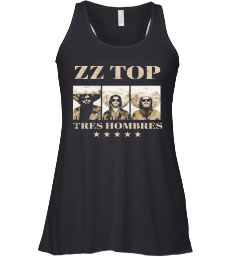 Zz Top Band Tres Hombres Album Racerback Tank