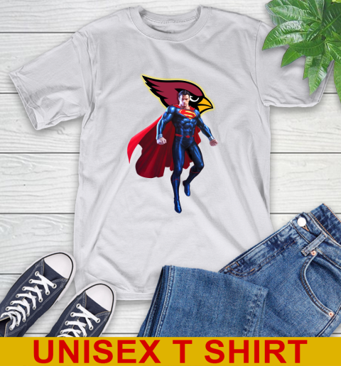 NFL Superman DC Sports Football Arizona Cardinals T-Shirt 12