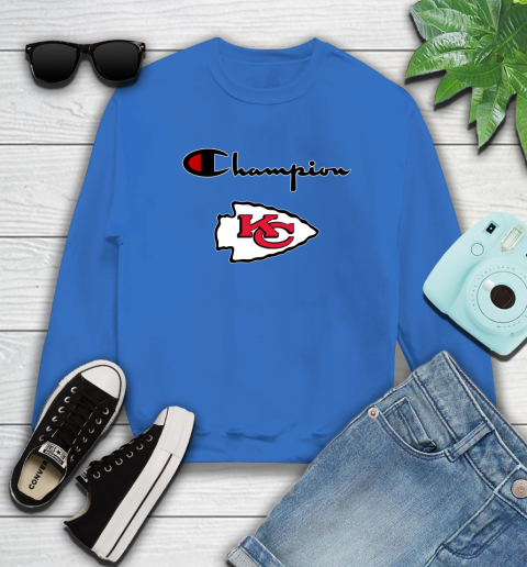 NFL Football Kansas City Chiefs Champion Shirt Sweatshirt 5