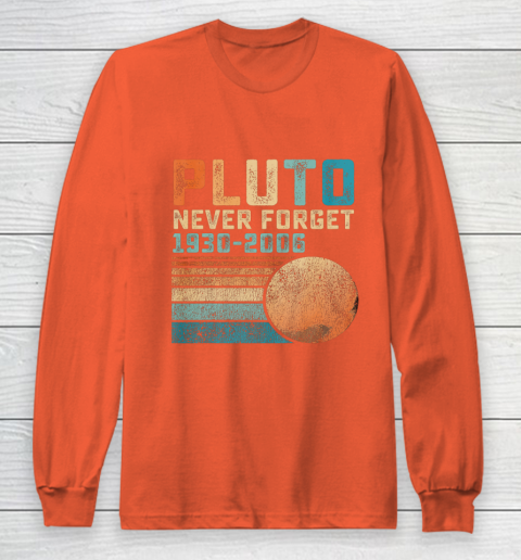 Pluto Never Forget Long Sleeve T-Shirt 3