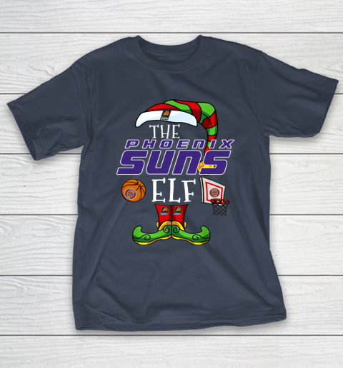 Phoenix Suns Christmas ELF Funny NBA T-Shirt 3