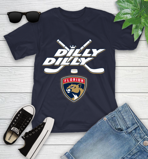 NHL Florida Panthers Dilly Dilly Hockey Sports Youth T-Shirt 3