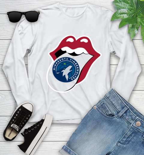 Minnesota Timberwolves NBA Basketball Lips I Root For My Team Adoring Fan 125
