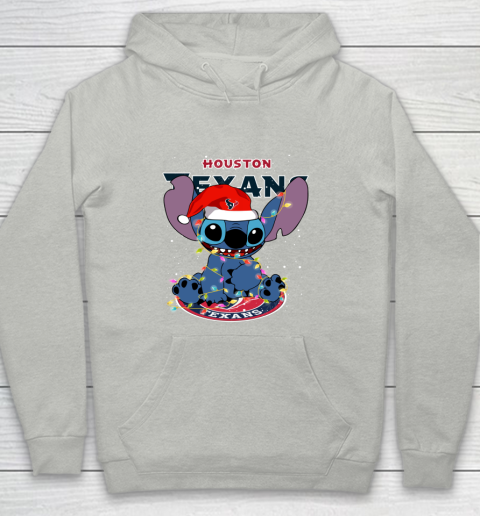 Houston Texans NFL Football noel stitch Christmas Youth Hoodie