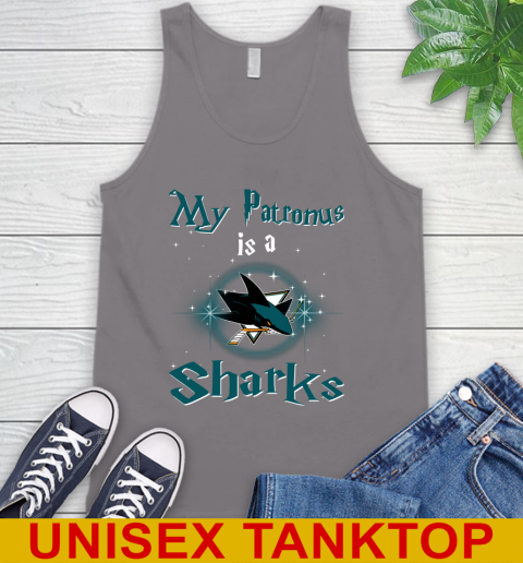 NHL Hockey Harry Potter My Patronus Is A San Jose Sharks Tank Top 6