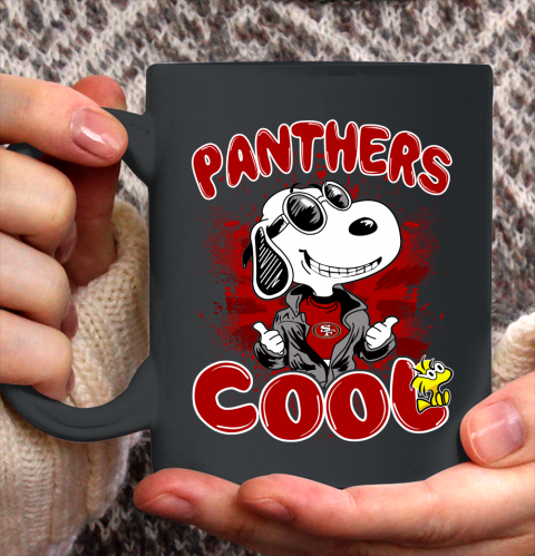 NFL Football San Francisco 49ers Cool Snoopy Shirt Ceramic Mug 15oz