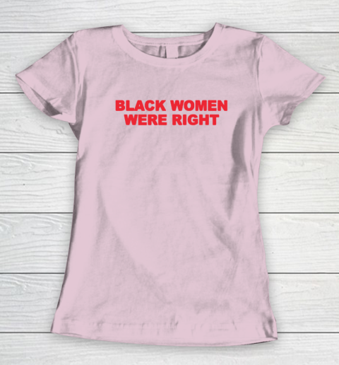 Black Women Wear Right Women's T-Shirt 5