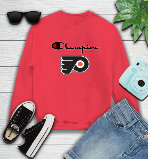 NHL Hockey Philadelphia Flyers Champion Shirt Sweatshirt 7