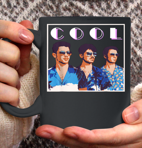 Vintage Jonas Cool brothers Gift happiness 80s 90s Ceramic Mug 11oz