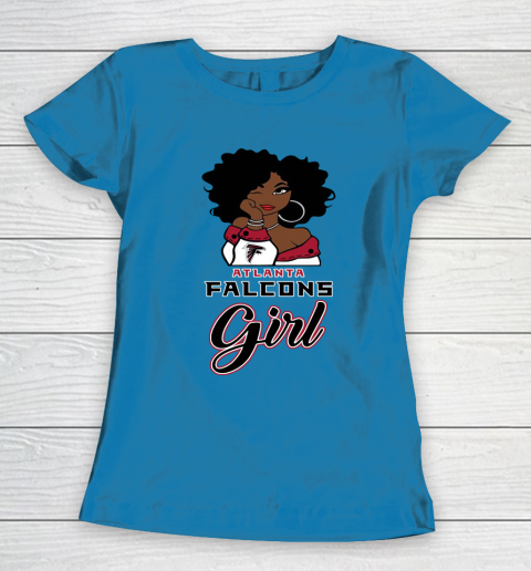 Atlanta Falcons Girl NFL Women's T-Shirt 8