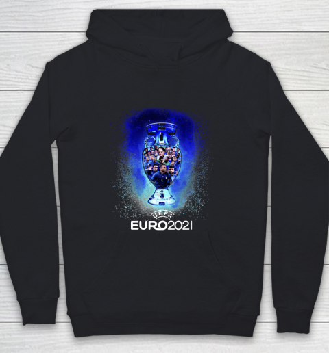 Italia Euro Champion 2021 Cup And Player Youth Hoodie