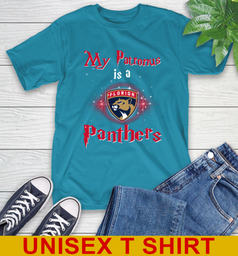 NHL Hockey Harry Potter My Patronus Is A Florida Panthers T-Shirt 9