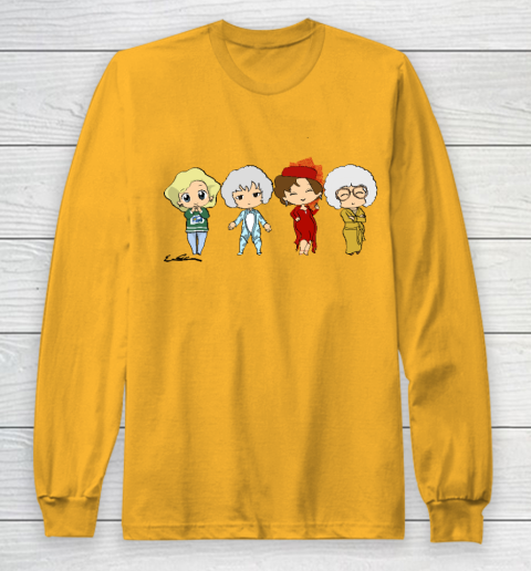 The Golden Girls  Chibis Long Sleeve T-Shirt 2