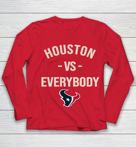 Houston Texans Vs Everybody Youth Long Sleeve 8