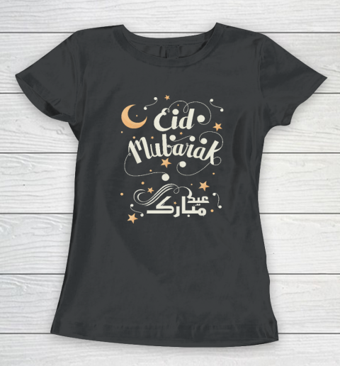 Happy Eid Mubarak For Muslim Kids Eid Al Fitr Women's T-Shirt