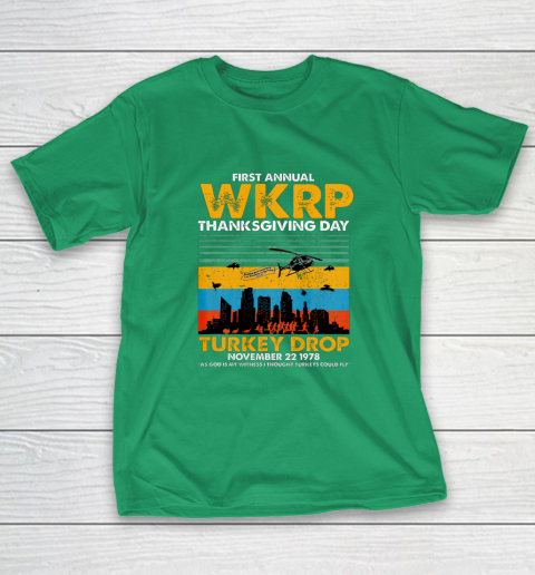 Wkrp Turkey Drop Shirt Turkey Drop T Shirt Turkey Drop Retro T-Shirt 5