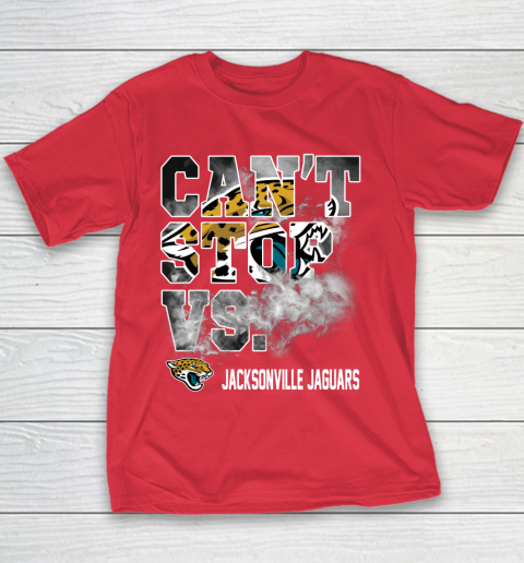 NFL Jacksonville Jaguars Can't Stop Vs Youth T-Shirt 7