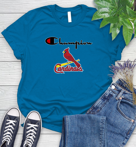 MLB Baseball St.Louis Cardinals Champion Shirt Women's T-Shirt 5