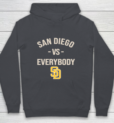 San Diego Padres Vs Everybody Youth Hoodie 5