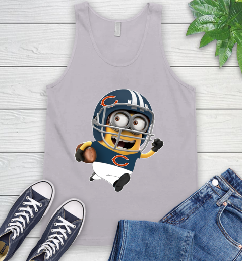 NFL Chicago Bears Minions Disney Football Sports Tank Top 4