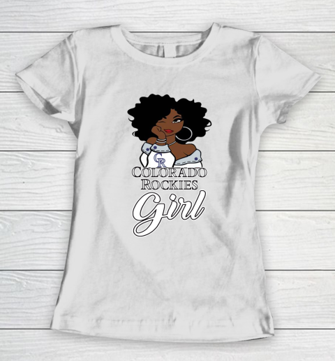 Colorado Rockiess Girl MLB Women's T-Shirt 3