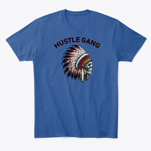 Hustle Gang ua4p hustle gang classic t shirt 2 front royal