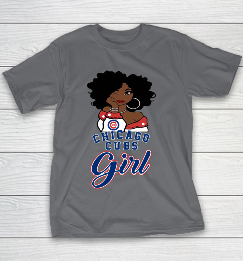 Chicago Cubs Girl MLB Youth T-Shirt 8