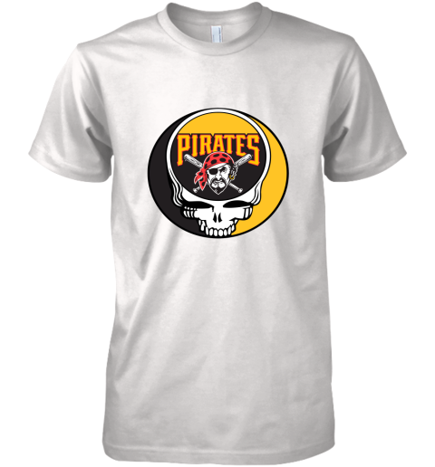 Pittsburgh Pirates The Grateful Dead Baseball Mlb Mashup Premium Men's T-Shirt