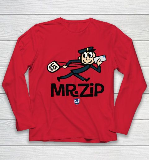 USPS MR. ZIP Youth Long Sleeve 7