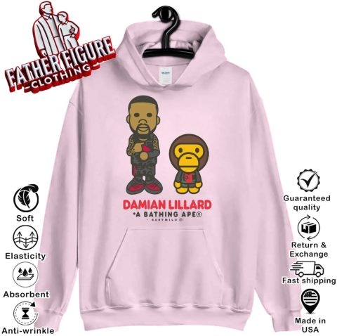 Damian Lillard x A Bathing Ape Baby Milo Hoodie - Father