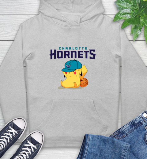 NBA Pikachu Basketball Sports Charlotte Hornets Hoodie 6