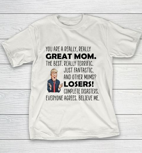 Trump Mothers Day Best Mom Ever Mug Mom Birthday Gift Youth T-Shirt