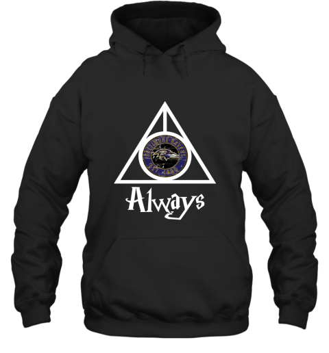 Always Love The Baltimore Ravens x Harry Potter Mashup Hoodie