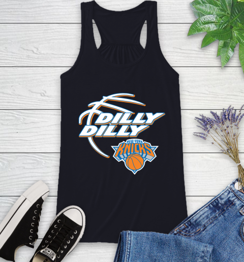 NBA New York Knicks Dilly Dilly Basketball Sports Racerback Tank 10