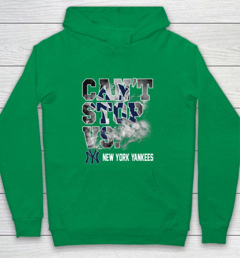 MLB New York Yankees Baseball Can't Stop Vs Yankees Youth Hoodie 4