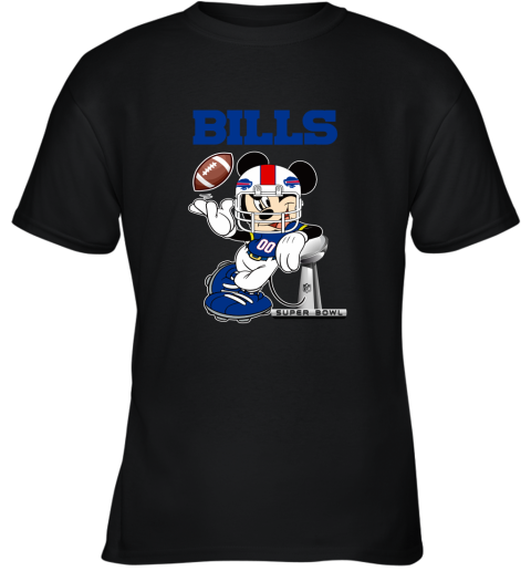 Disney x Junk Food NFL Buffalo Bills Mickey Mouse Unisex T-Shirt Size  Medium