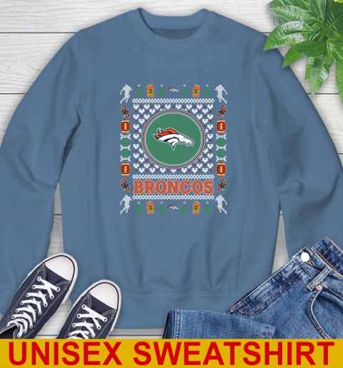 Denver Broncos Merry Christmas NFL Football Loyal Fan Sweatshirt 10