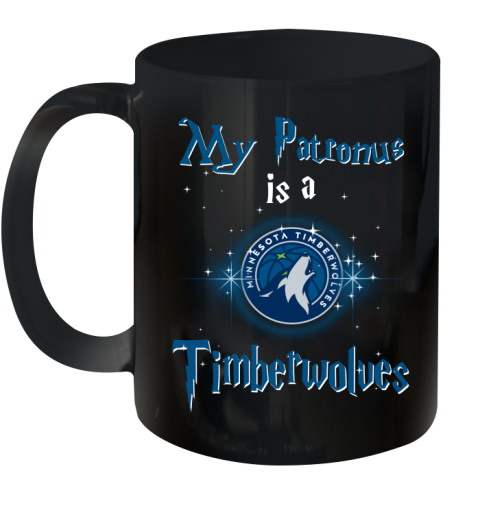 NBA Basketball Harry Potter My Patronus Is A Minnesota Timberwolves Ceramic Mug 11oz